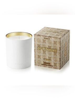 Apotheke Firewood Ceramic Candle